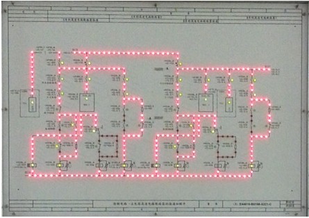 城市軌道交通列車電氣回路系統教學平臺 地鐵電氣控制實訓臺