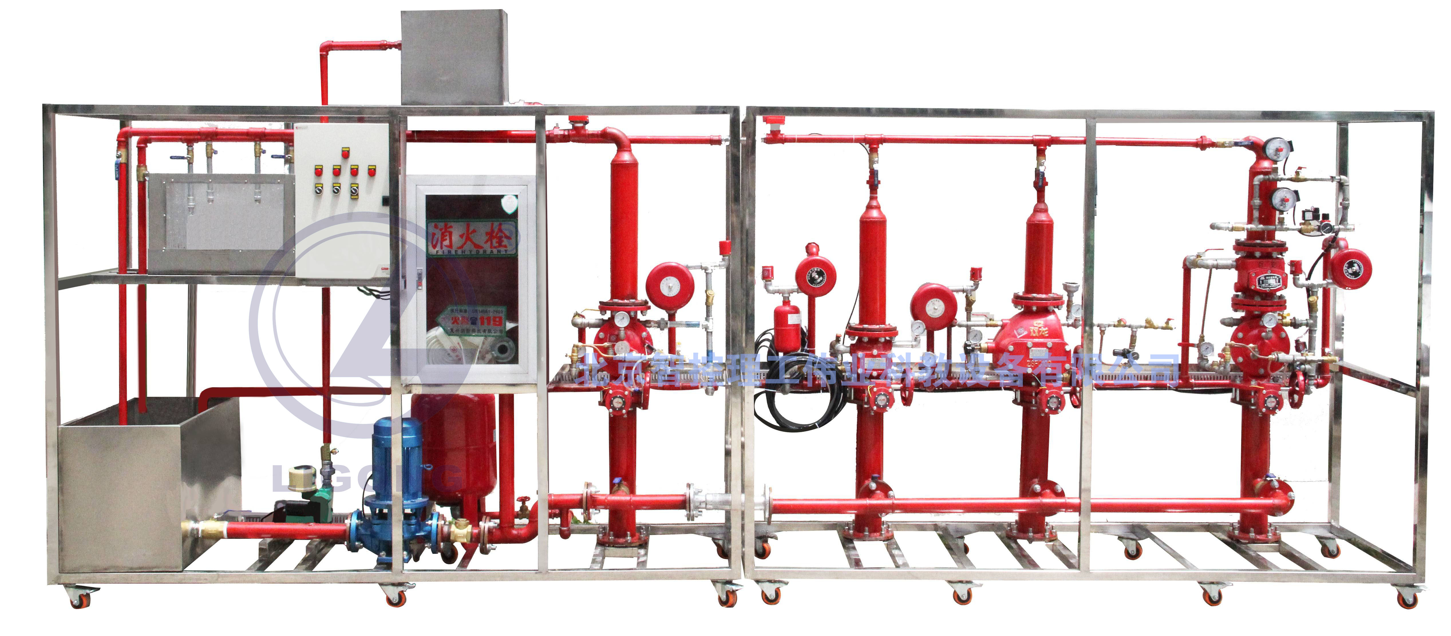 建筑消防系統演示系統