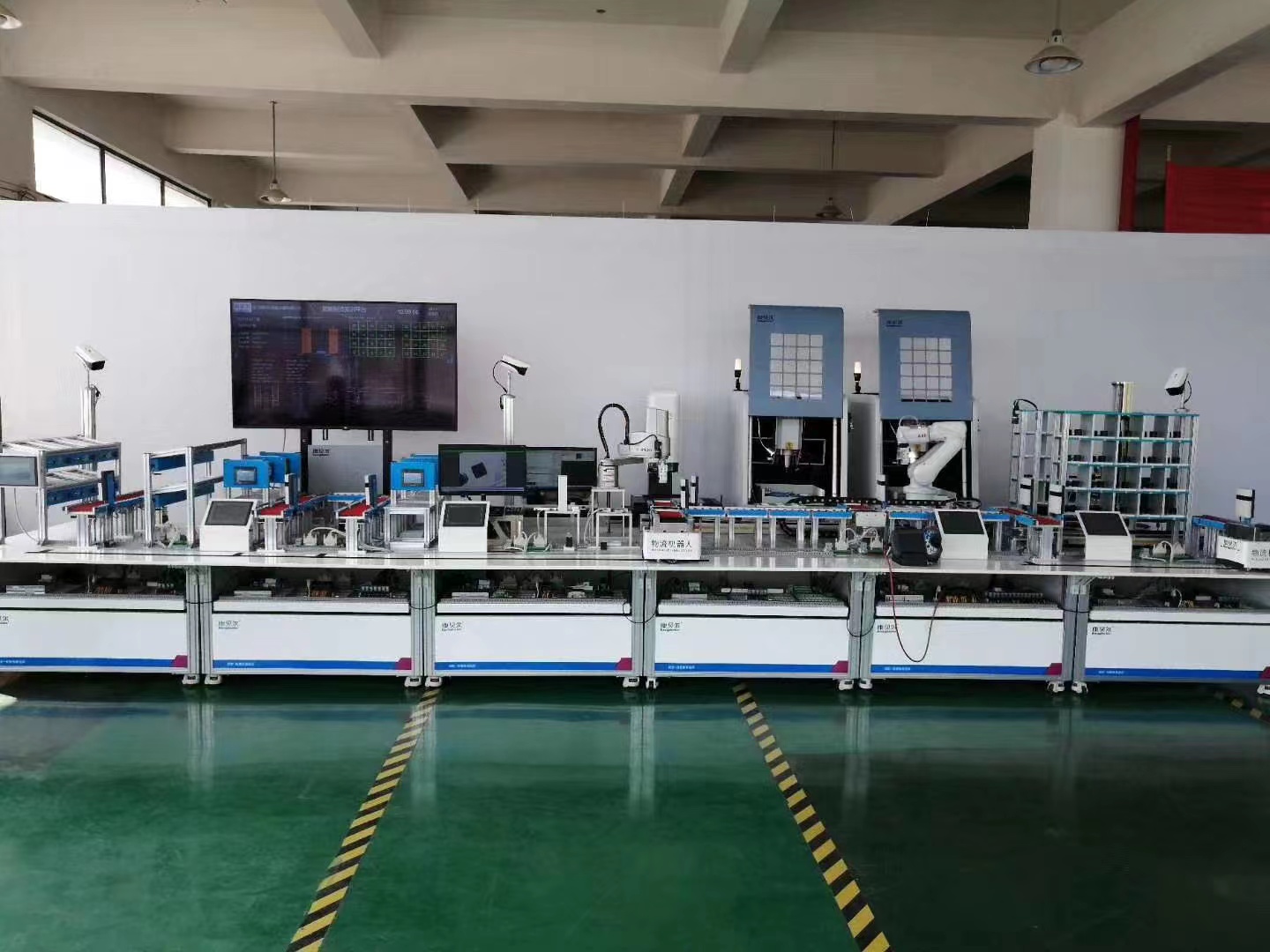 工業機器人綜合應用自動化實訓系統